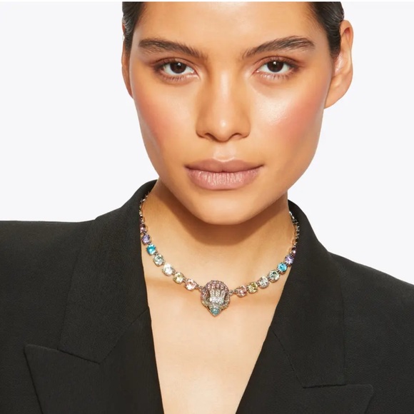 KURT GEIGER LONDON PAVE EAGLE NECKLACE - Picture 2 of 3